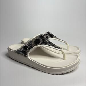 Skechers Foamies Cali Breeze 2.0 Thong Sandals in Uproar White